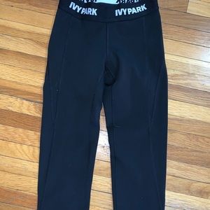 IVY PARK BLACK LEGGINGS